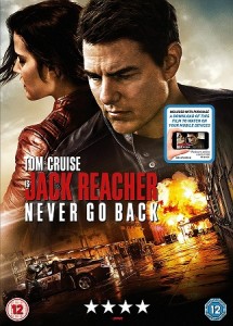 Jack Reacher Never Go Back Golden Disc