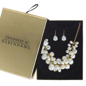 J by Jasper Conran - Designer pearl shaker jewellery set in a gift box €30.00