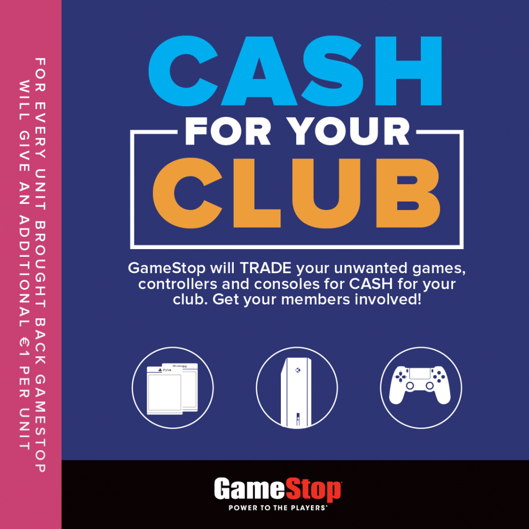 Cash for Clubs Gamestop