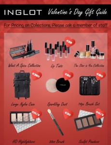 Inglot Valentines Day Gift Guide 2017