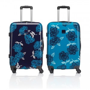 Express Bloom Hardside NavyTurquoise & TurquoiseNavy - Up to 60% off 1