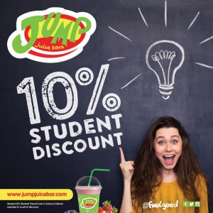 Student Discount - Jump Juice